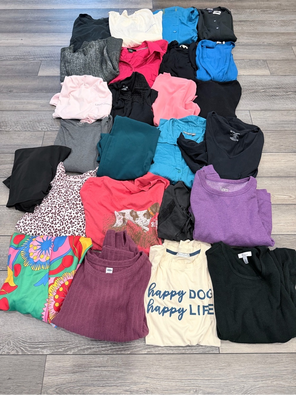 25pc Women’s tops and dresses - Large & XLarge - Picture 4 of 4
